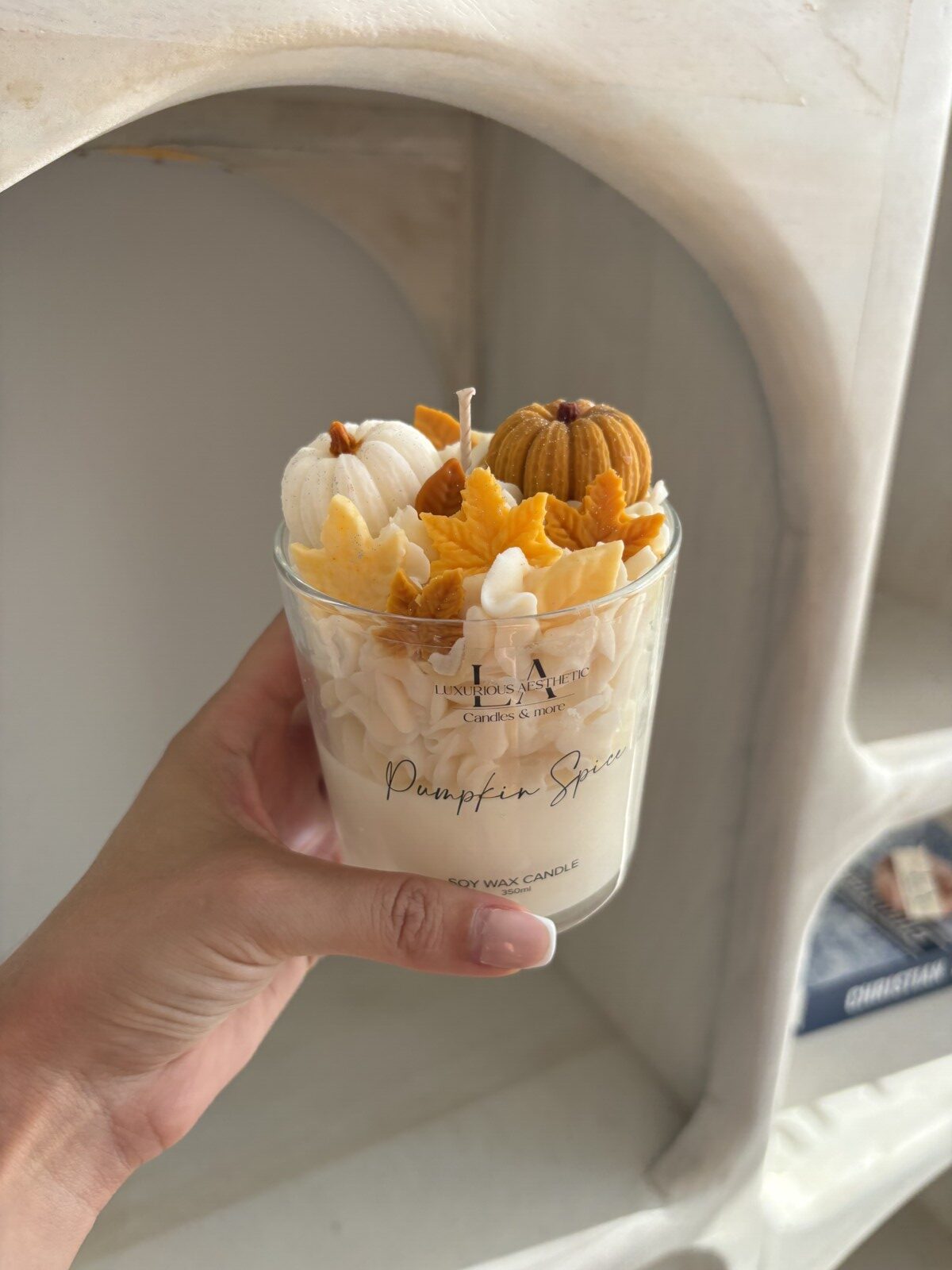 Pumpkin Spice Glam Candle